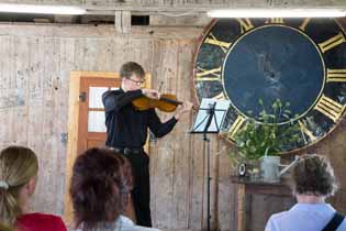 Concert at the 'Haus Tanne'